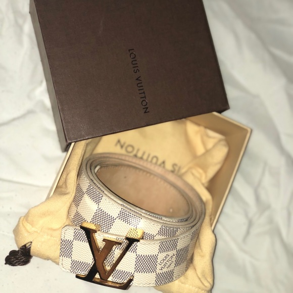 authentic lv belt